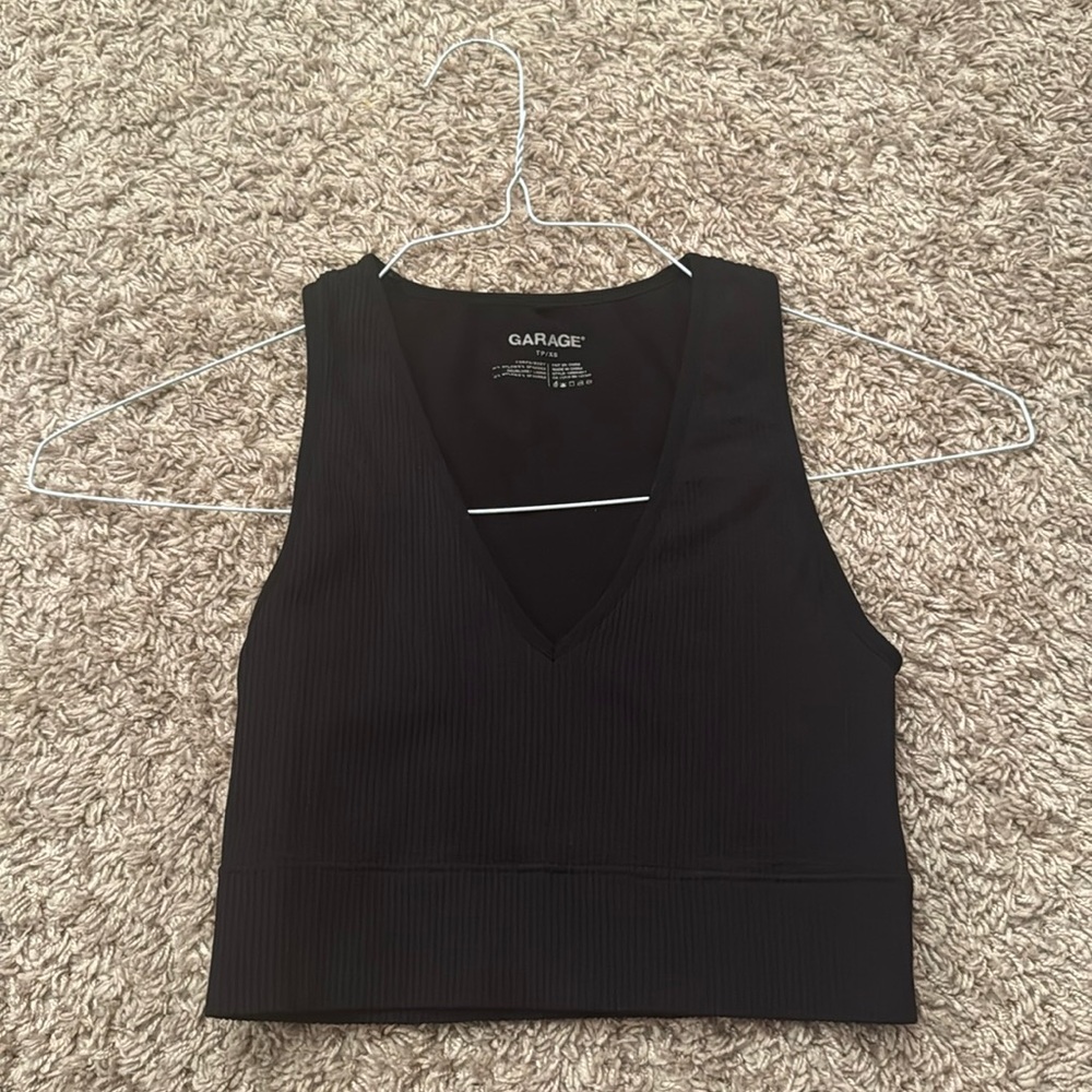 Garage crop top